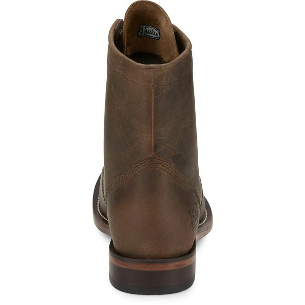 Brown Lace Up Roper