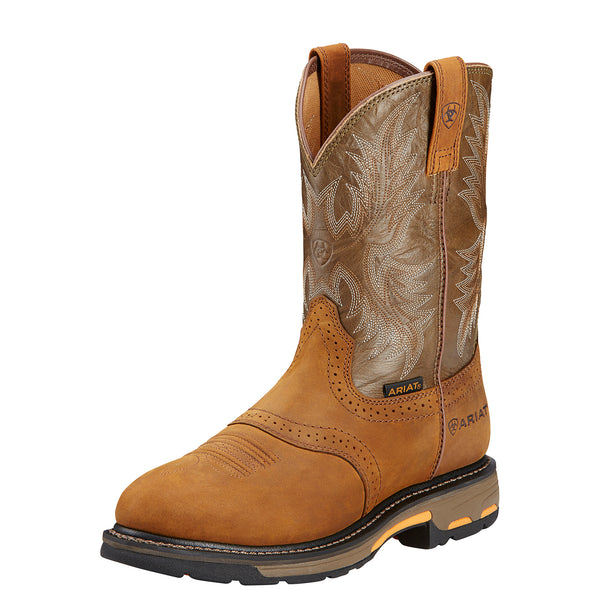 Army Green and Aged Bark Workhog Pull-On