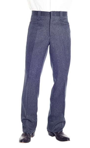 Heather Navy Dress Ranch Pant