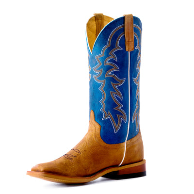 Horse Power Pecan Barking Iron Men's Western Boot