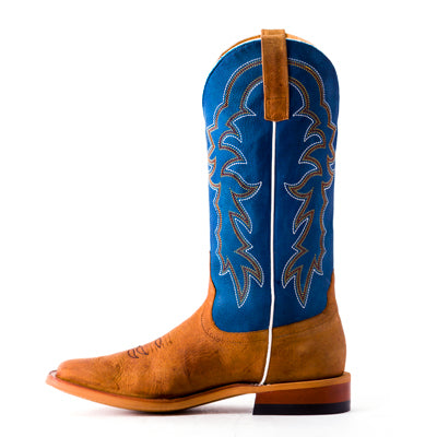 Horse Power Pecan Barking Iron Men's Western Boot