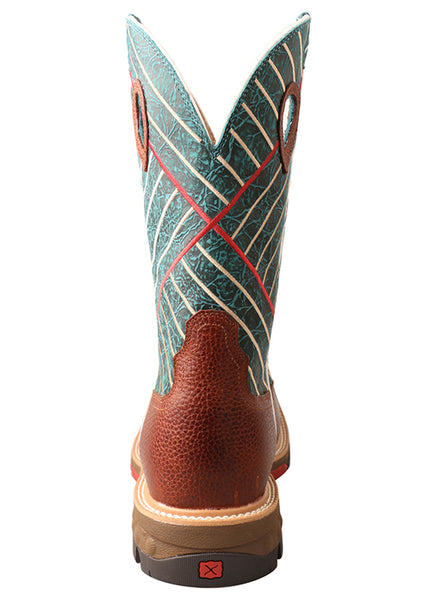 12″ Alloy Toe Western Work Boot with CellStretch®