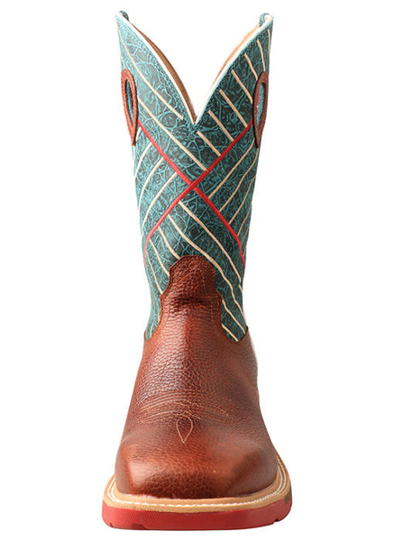 12″ Alloy Toe Western Work Boot with CellStretch®