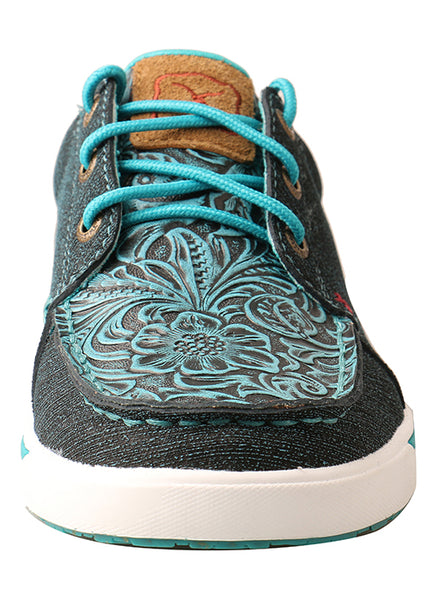 Twisted X Women's Kicks Dark Teal and Teal