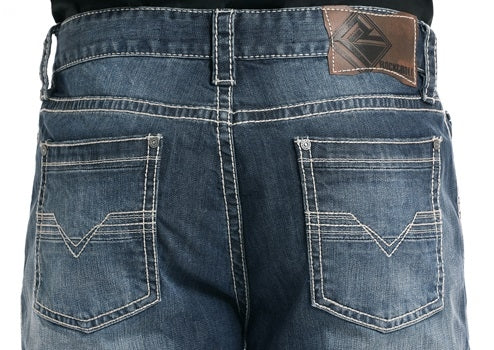 Rock and Roll Relaxed Fit ReFlex Straight Leg Double Barrel Jeans