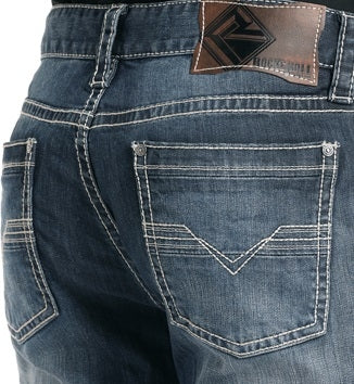 Rock and Roll Relaxed Fit ReFlex Straight Leg Double Barrel Jeans