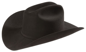 Real 6X Black Felt Hat