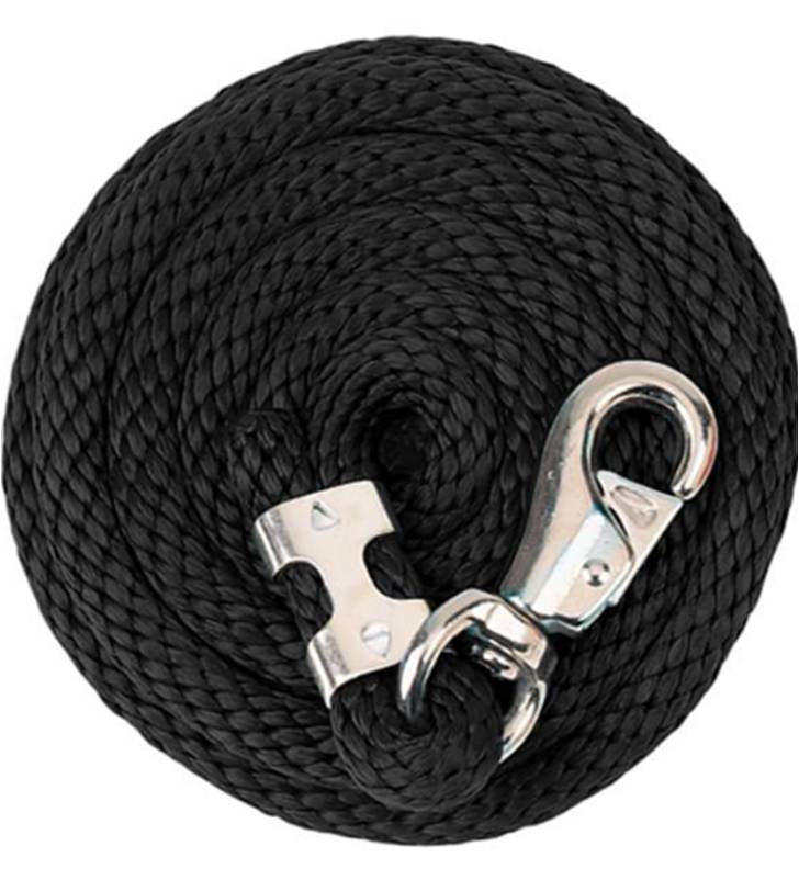 Poly Lead Rope with Nickel Plated Bull Snap