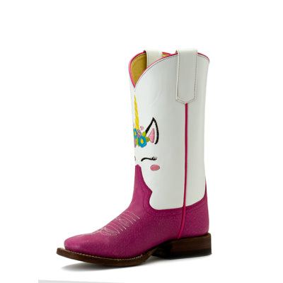 Macie Bean Pink Sinsation Children's Western Boot 