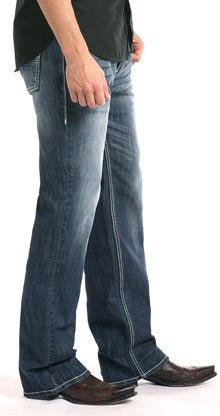Rock and Roll Relaxed Fit ReFlex Straight Leg Double Barrel Jeans 