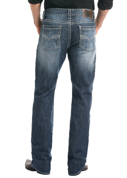 Rock and Roll Relaxed Fit ReFlex Straight Leg Double Barrel Jeans 
